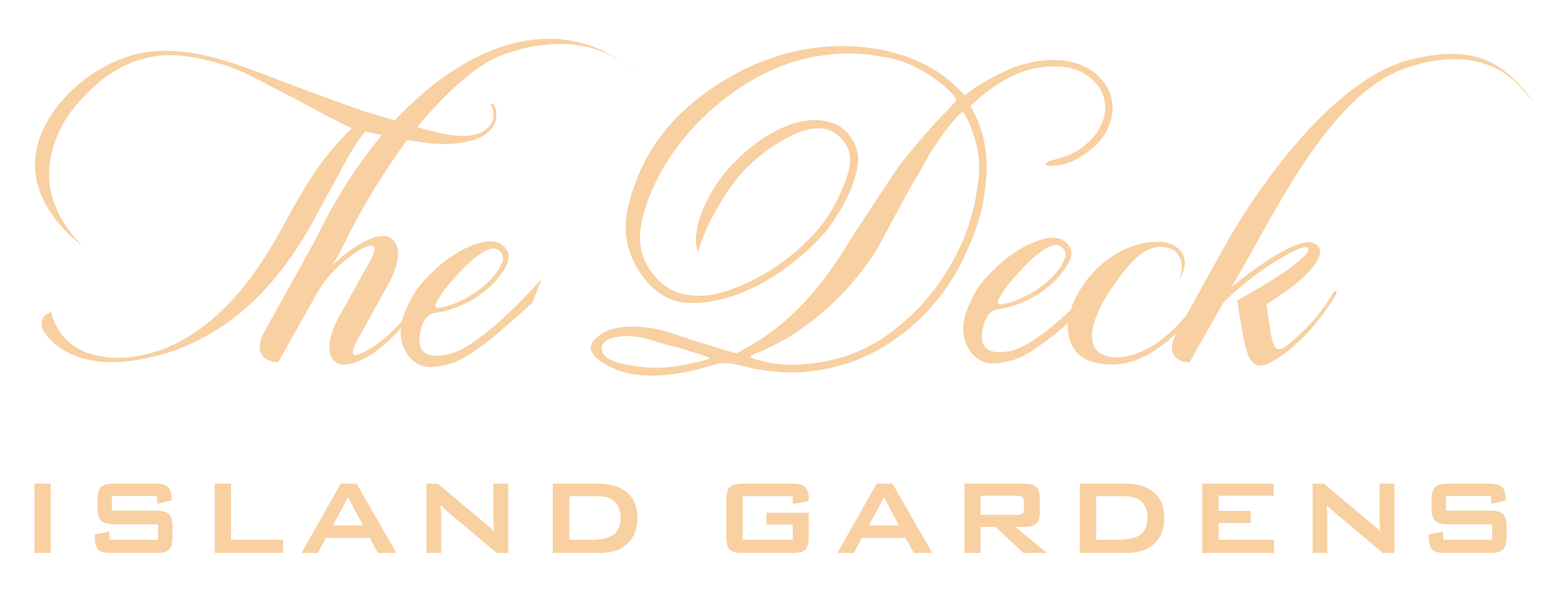 the deck at island gardens logo